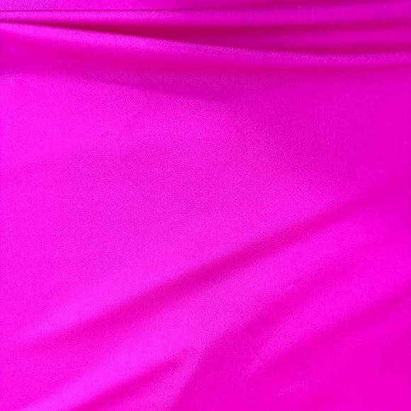 Terani Couture 231P0074 Fuchsia Pink Feather Trim Long Sleeve Gown Dress 6 - Picture 8 of 16